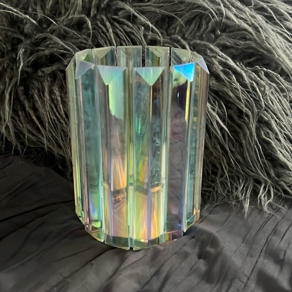 Handcrafted Crystal Candle Holder
